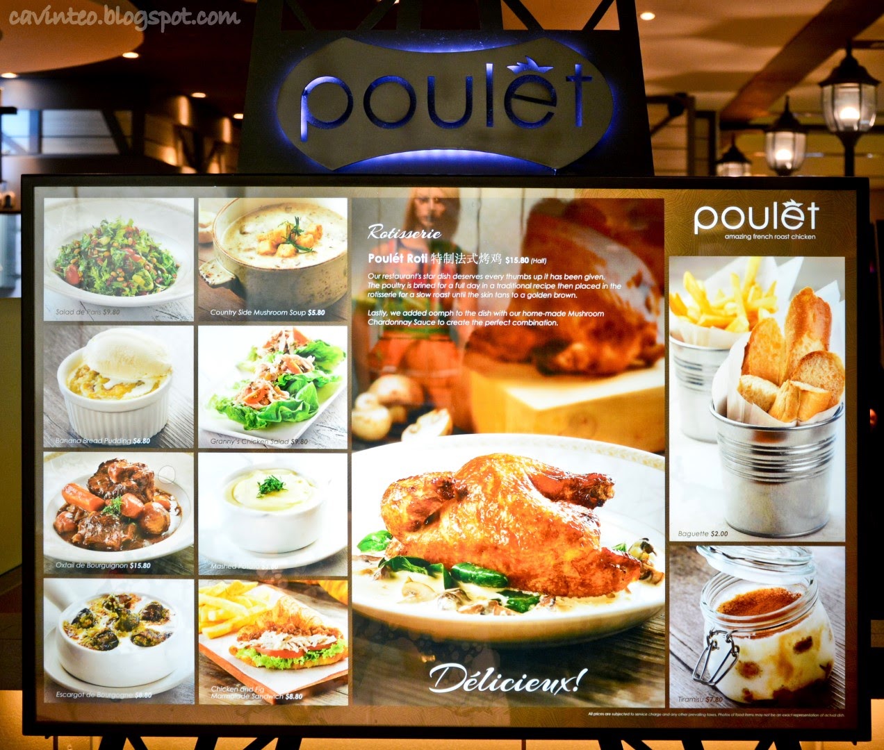 Entree Kibbles Poulet French Themed Bistro Chinatown Point [Singapore]